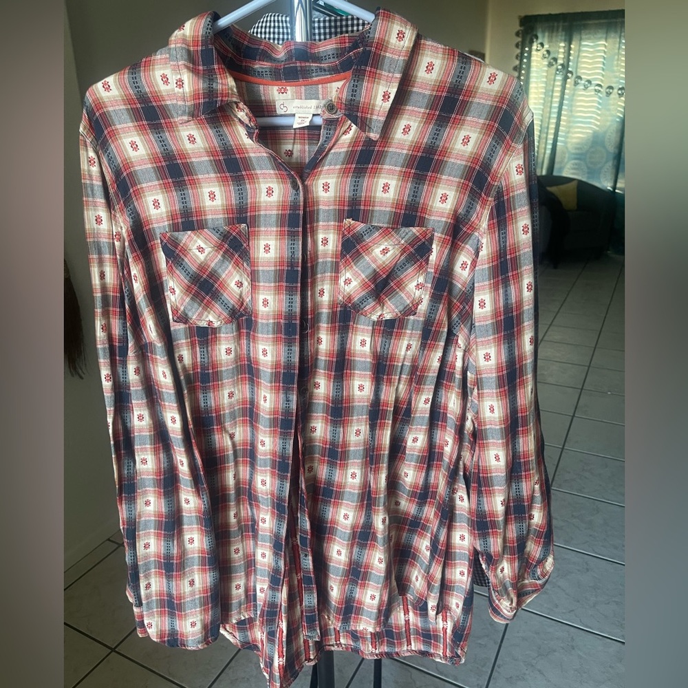 NBA Oklahoma City thunder oversize flannel - Picture 2 of 2